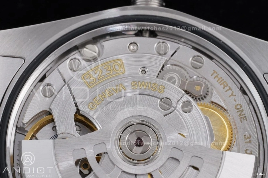 Best KRF Edition Dial 904L Perpetual Black VR3230 1:1 126000 Steel Oyster 36mm 0306